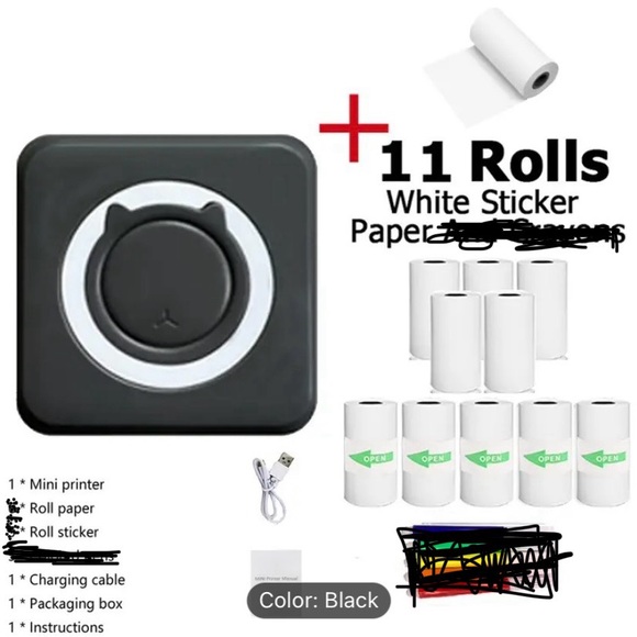 Mini portable printer - Picture 1 of 12